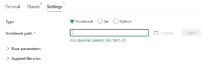 Setting a dynamic notebook path